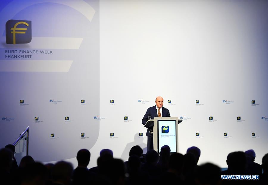 GERMANY-FRANKFURT-EURO FINANCE WEEK-OPENING CONFERENCE