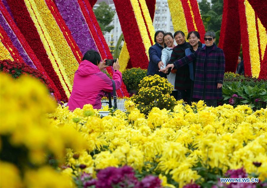 CHINA-JIANGXI-NANCHANG-CHRYSANTHEMUM SHOW (CN)