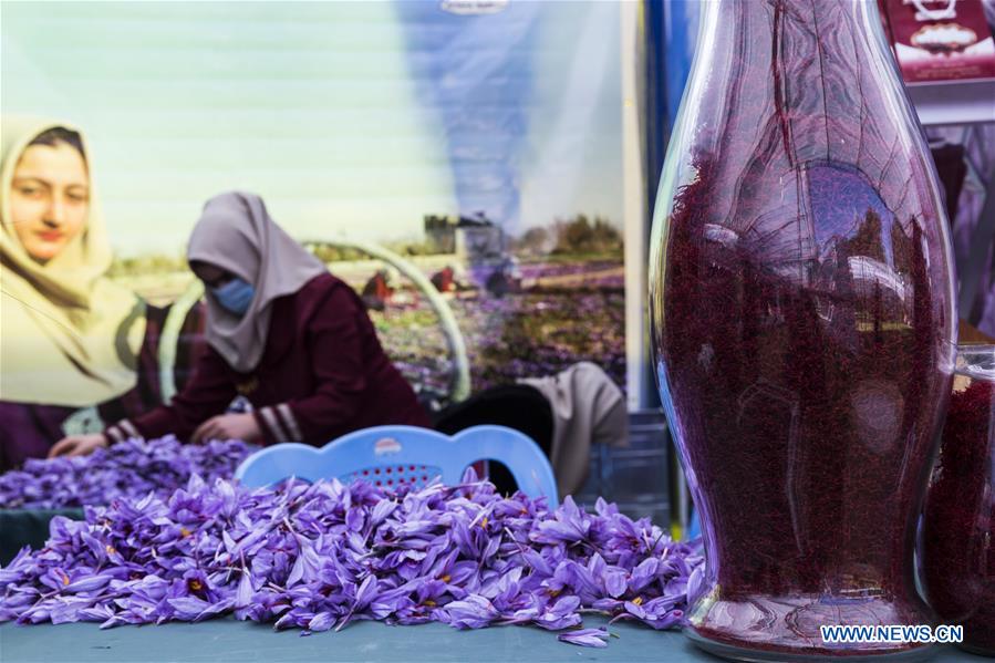 AFGHANISTAN-HERAT-PRODUCT FESTIVAL-SAFFRON