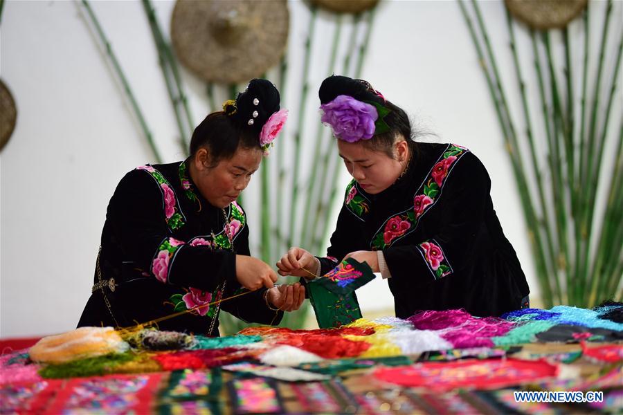 #CHINA-GUIZHOU-WOMEN-HANDICRAFTS (CN) 