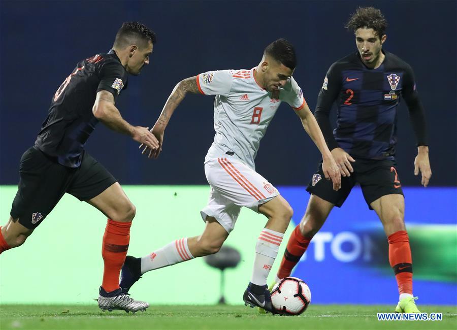 (SP)CROATIA-ZAGREB-FOOTBALL-UEFA NATIONS LEAGUE-CRO VS ESP