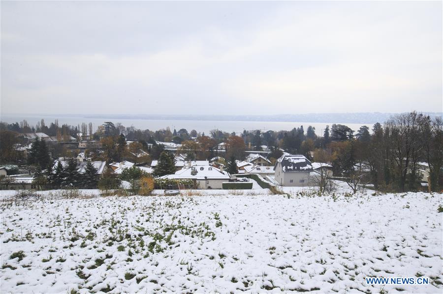 SWITZERLAND-GENEVA-SNOW