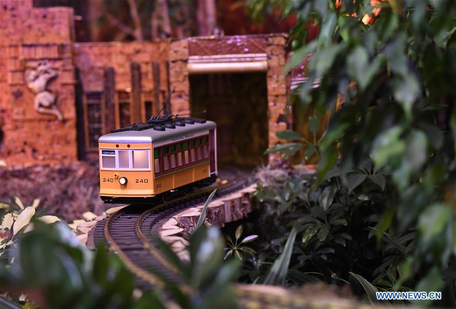 U.S.-WASHINGTON-USBG-HOLIDAY EXHIBIT-ICONIC TRAIN STATIONS