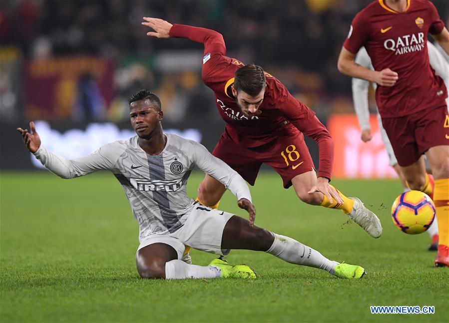 (SP)ITALY-ROME-SOCCER-SERIE A-INTER MILAN VS ROMA