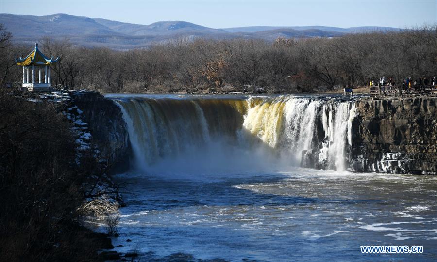 CHINA-HARBIN-WATERFALL (CN)