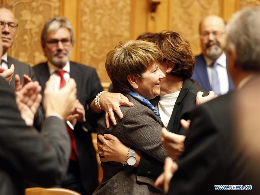 SWITZERLAND-BERN-PARLIAMENT-NEW FEDERAL COUNCILORS