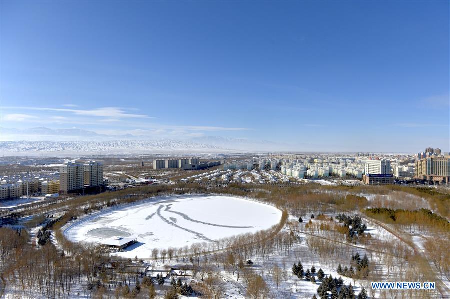 CHINA-GANSU-JIAYUGUAN-SNOW-SCENERY (CN)