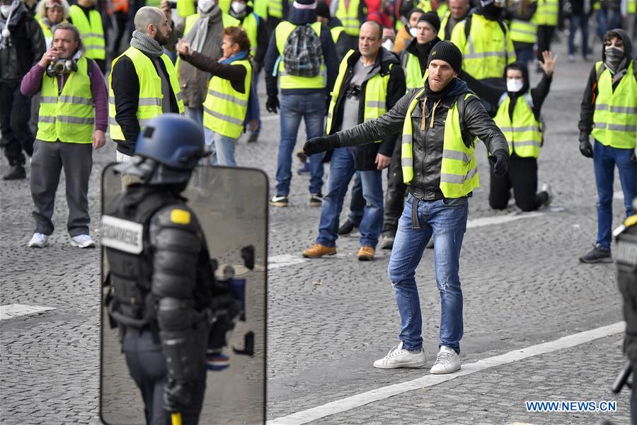 FRANCE-PARIS-"YELLOW VESTS"-PROTEST