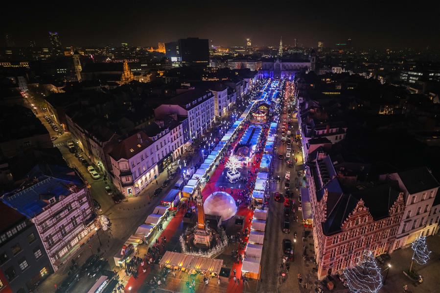 BELGIUM-BRUSSELS-CHRISTMAS MARKET