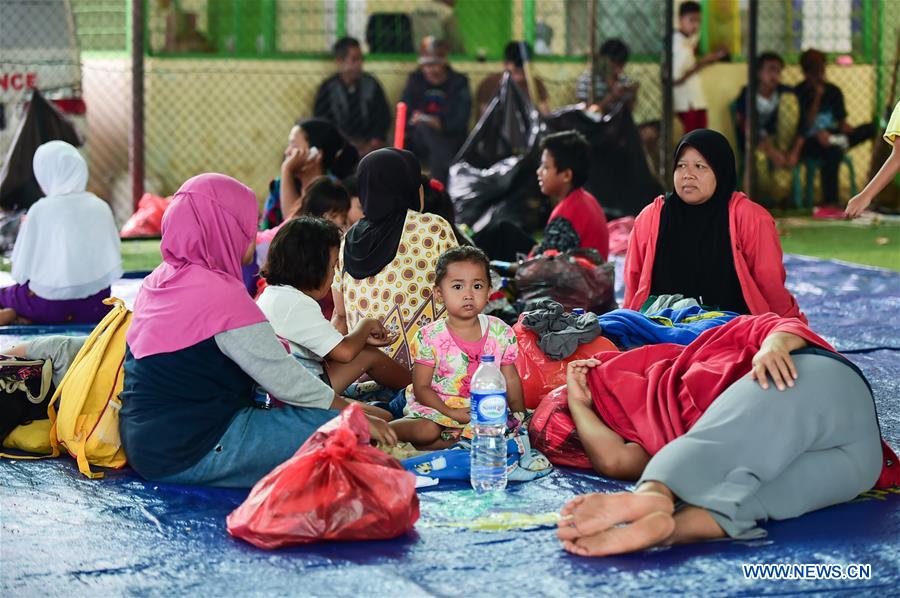 INDONESIA-BANTEN-TSUNAMI-TEMPORARY SHELTER