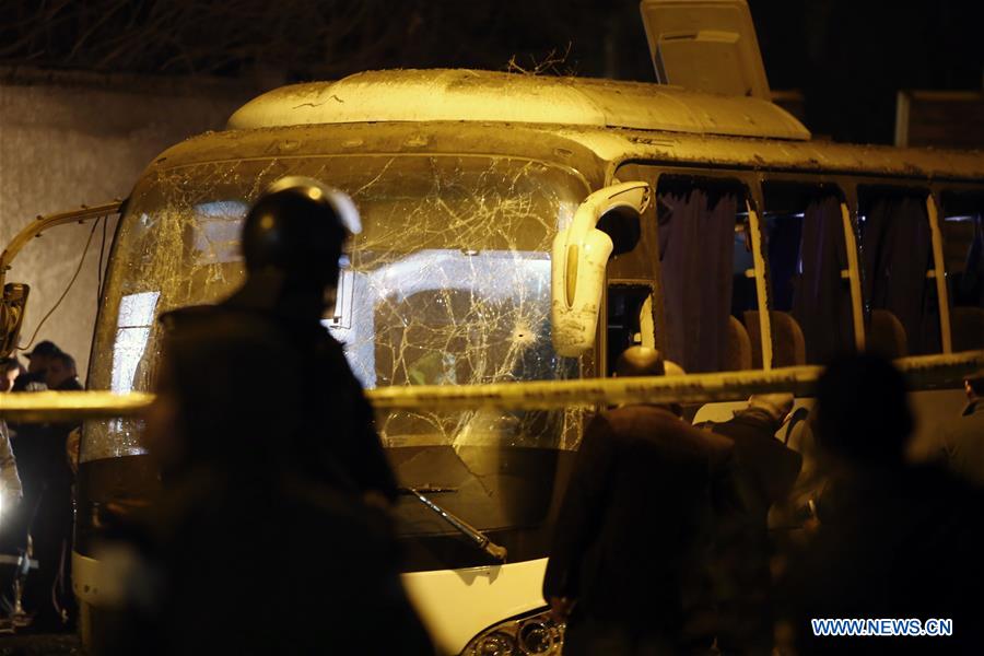 EGYPT-GIZA-BUS BLAST