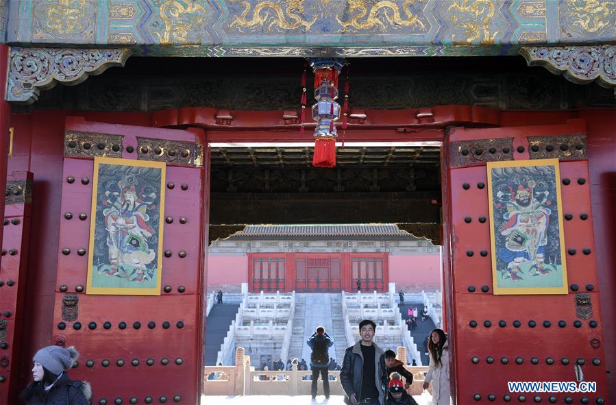 (InPalaceMuseum)CHINA-BEIJING-THE FORBIDDEN CITY-SPRING FESTIVAL CELEBRATION (CN)