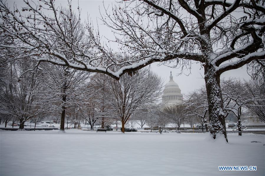 U.S.-WASHINGTON.D.C.-SNOW