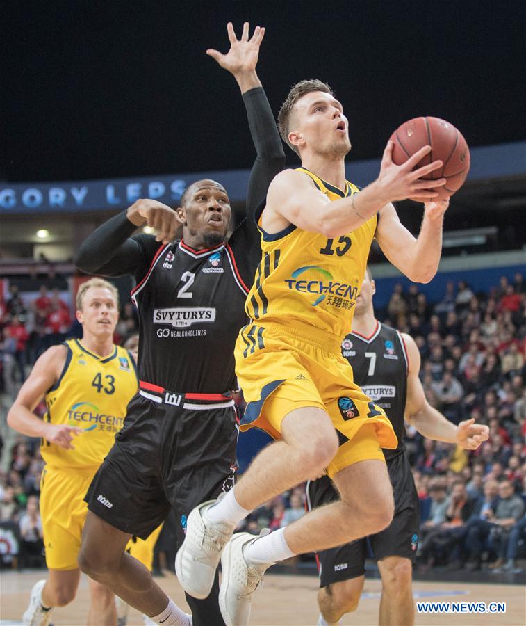 (SP)LITHUANIA-VILNIUS-BASKETBALL-EUROCUP-RYTAS VILNIUS VS ALBA BERLIN