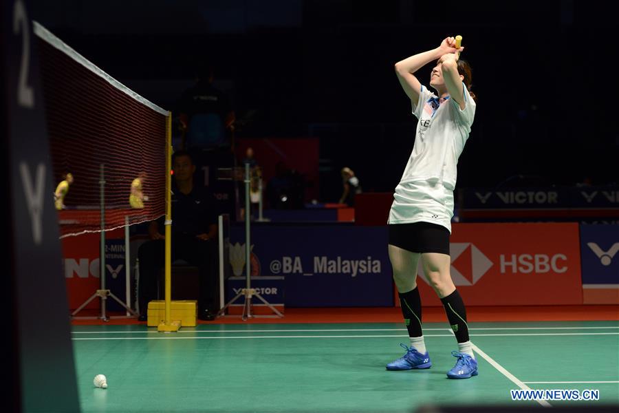 (SP)MALAYSIA-KUALA LUMPUR-BADMINTON-MALAYSIA MASTERS 2019