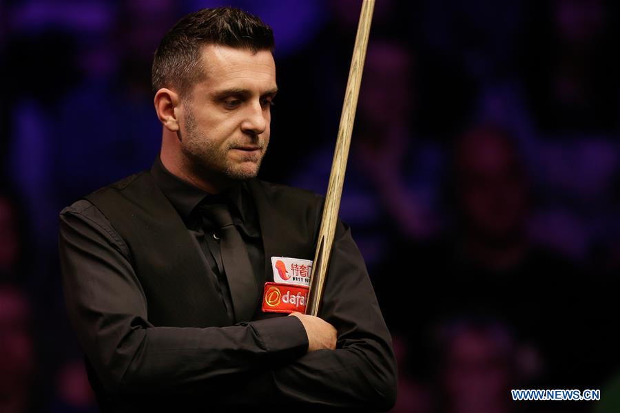 (SP) BRITAIN-LONDON-SNOOKER-MASTERS 2019-TRUMP VS SELBY