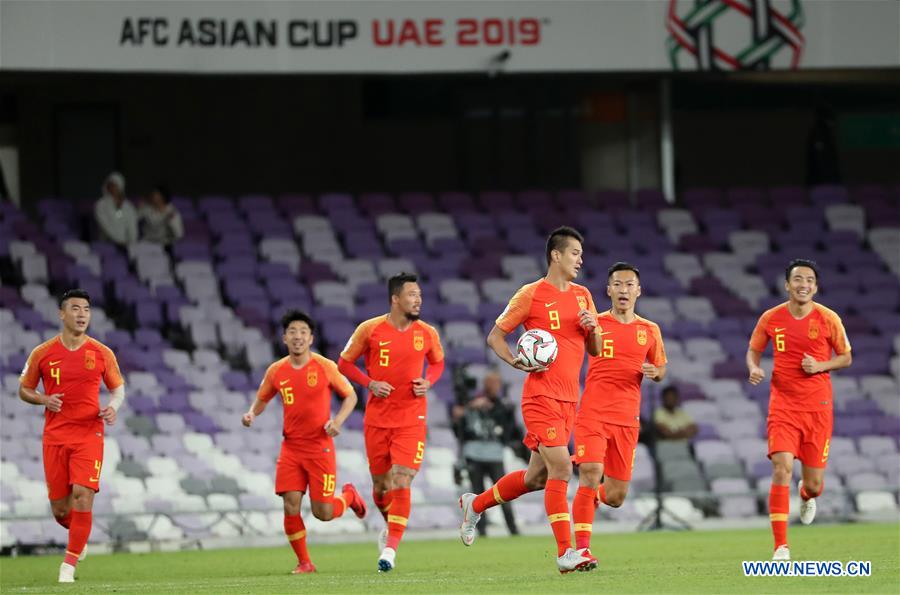 (SP)UAE-AL AIN-SOCCER-AFC ASIAN CUP 2019-CHN VS THA