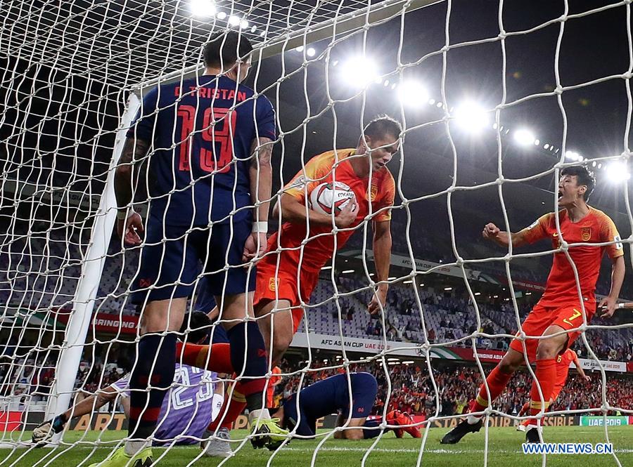 (SP)UAE-AL AIN-SOCCER-AFC ASIAN CUP 2019-CHN VS THA