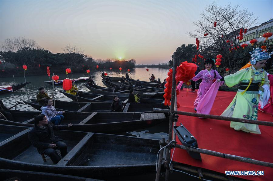 CHINA-ZHEJIANG-LUNAR NEW YEAR-FOLK OPERA (CN)