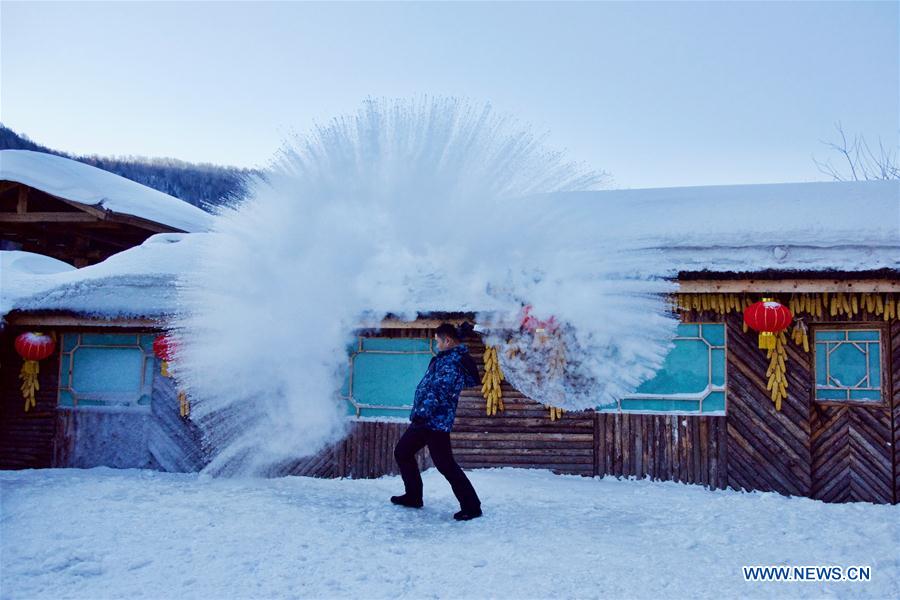 CHINA-HEILONGJIANG-SNOW SCENERY (CN)