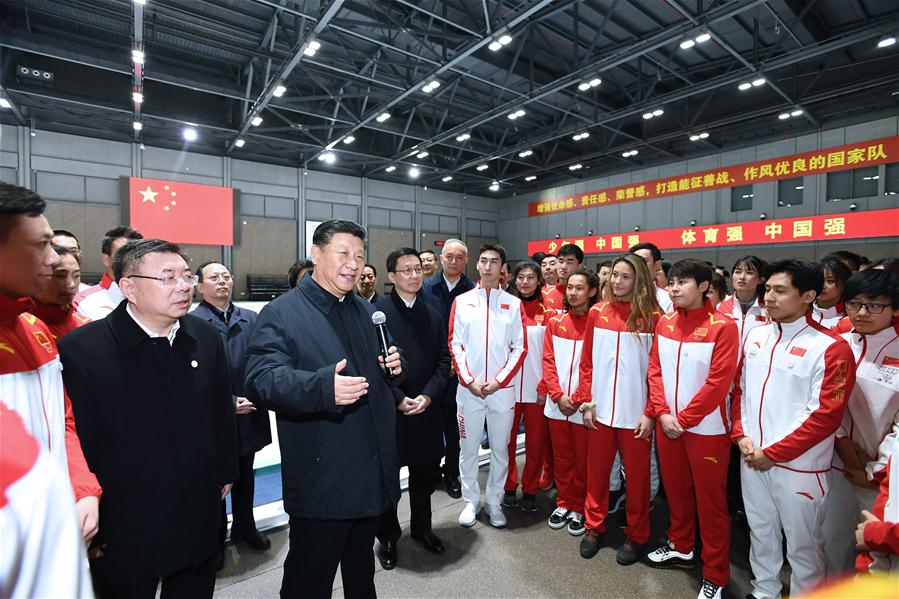 CHINA-BEIJING-XI JINPING-LUNAR NEW YEAR-VISIT (CN)