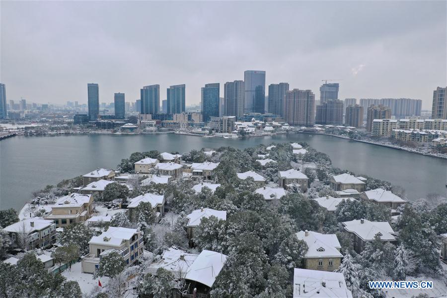 CHINA-JIANGSU-NANJING-SNOW SCENERY (CN)