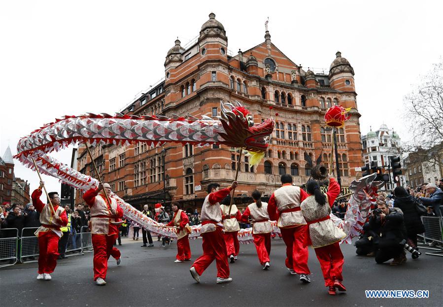 BRITAIN-LONDON-CHINESE LUNAR NEW YEAR-CELEBRATION