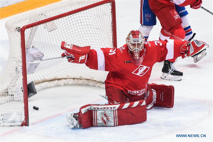 (SP)RUSSIA-MOSCOW-ICE HOCKEY-KHL-SPARTAK VS SKA