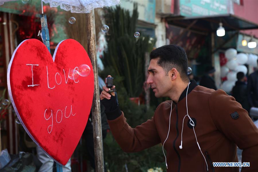 AFGHANISTAN-KABUL-VALENTINE'S DAY