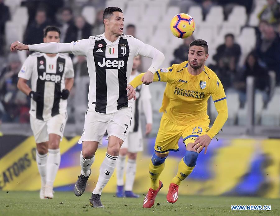 (SP)ITALY-TURIN-SOCCER-SERIE A-JUVENTUS VS FROSINONE