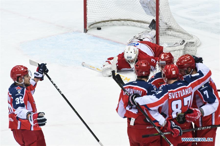 (SP)RUSSIA-MOSCOW-KHL-CSKA VS VITYAZ