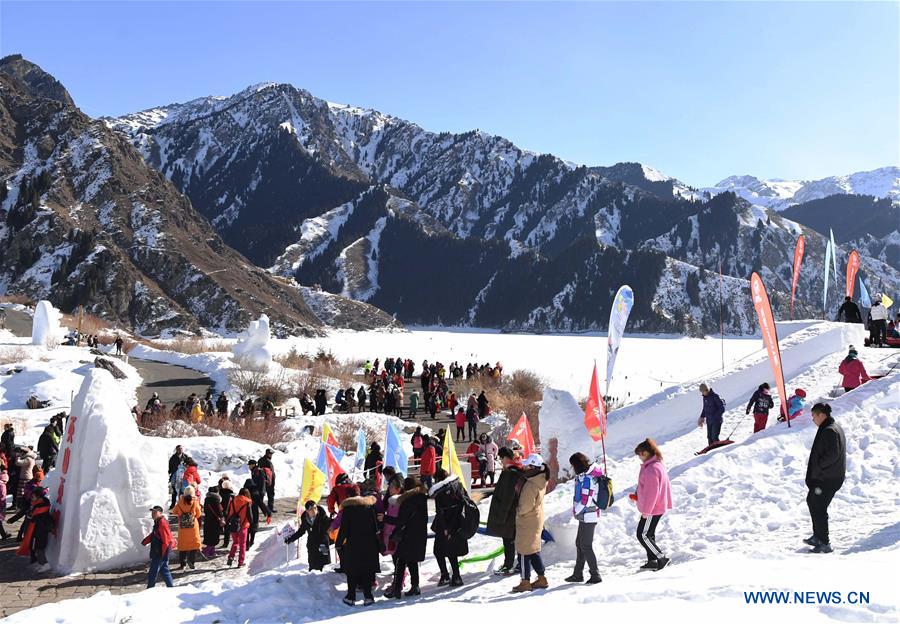 CHINA-XINJIANG-TIANCHI LAKE-WINTER TOURISM (CN)