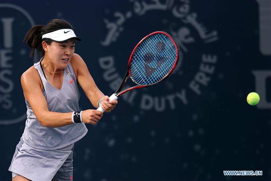 (SP)UAE-DUBAI-TENNIS-WTA-DUBAI CHAMPIONSHIPS