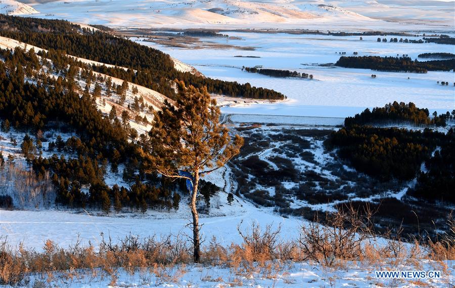 CHINA-INNER MONGOLIA-WINTER SCENERY (CN)