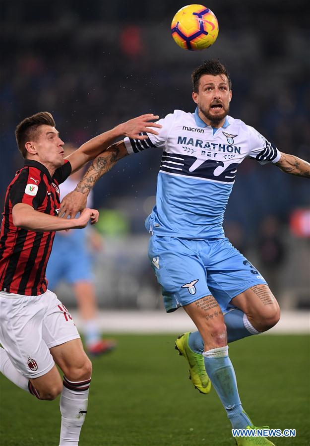 (SP)ITALY-ROME-SOCCER-ITALIAN CUP-AC MILAN VS LAZIO