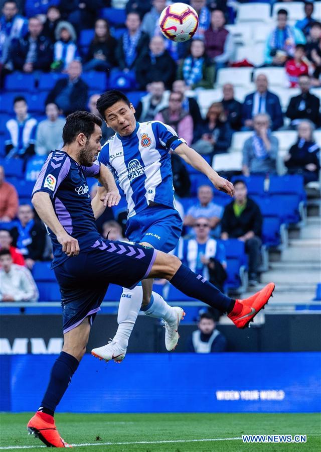 (SP)SPAIN-BARCELONA-SOCCER-LA LIGA-RCD ESPANYOL VS VALLADOLID