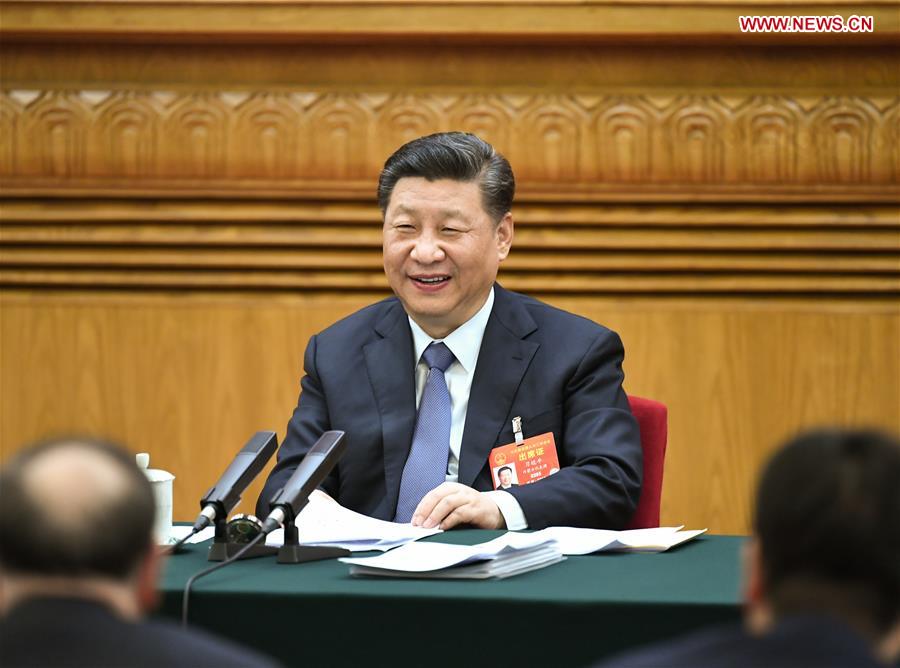 (TWO SESSIONS)CHINA-BEIJING-XI JINPING-NPC-PANEL DISCUSSION (CN)