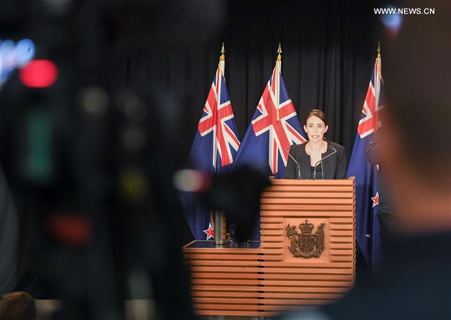 NEW ZEALAND-WELLINGTON-PM-CHRISTCHURCH-ATTACKS-BRIEFING