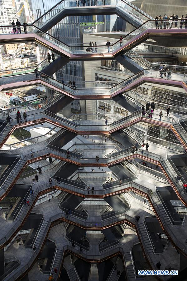 U.S.- NEW YORK-HUDSON YARDS-VESSEL