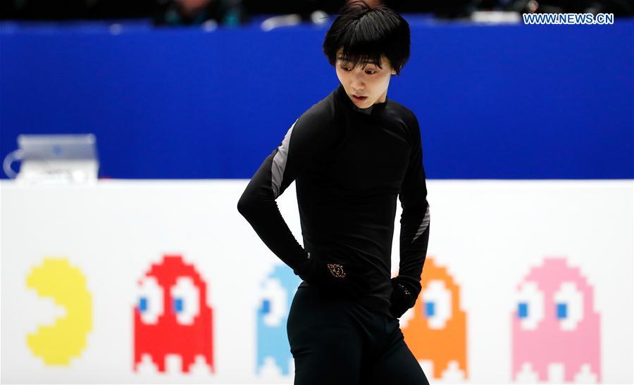 (SP)JAPAN-SAITAMA-FIGURE SKATING-WORLD CHAMPIONSHIPS-TRAINING