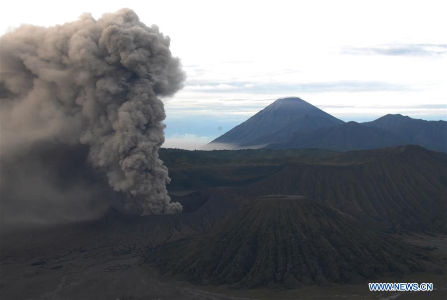 INDONESIA-MOUNT BROMO-ERUPTION