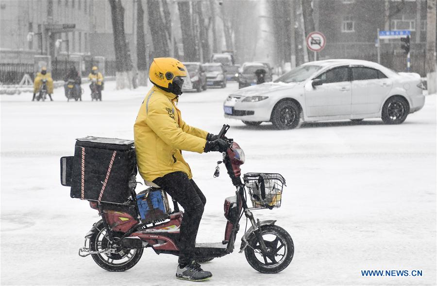 CHINA-JILIN-SNOWFALL (CN)