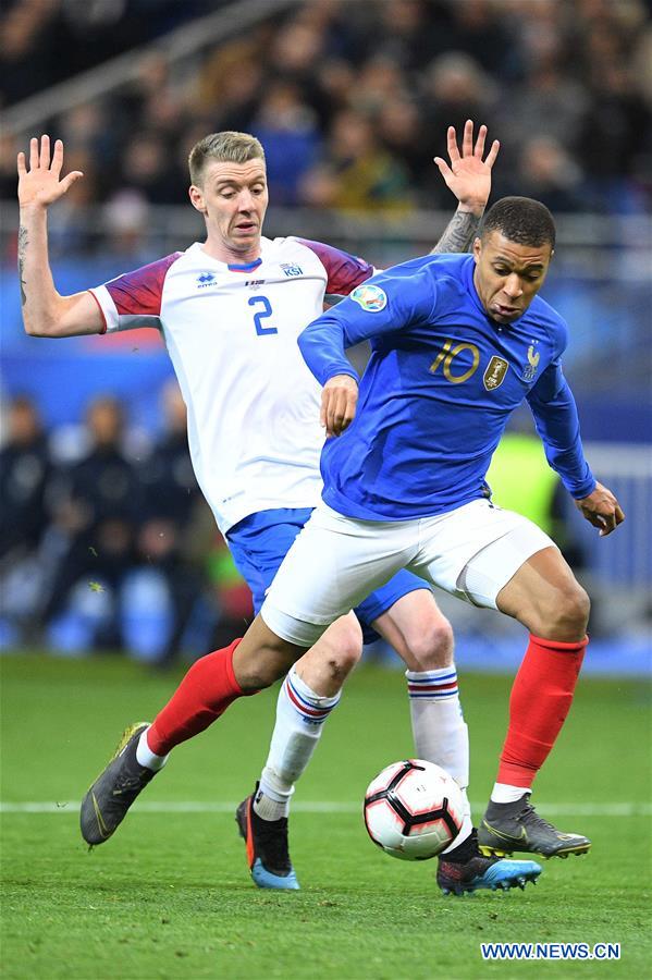 (SP)FRANCE-PARIS-UEFA EURO 2020 QUALIFIER-GROUP H-FRANCE VS ICELAND