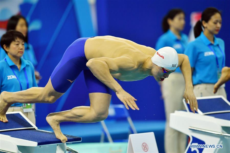 (SP)CHINA-QINGDAO-SWIMMING-NATIONAL CHAMPIONSHIPS-SUN YANG