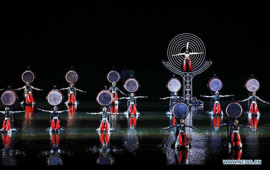 CHINA-CHONGQING-PERFORMANCE "RETURN TO THE THREE GORGES" (CN)