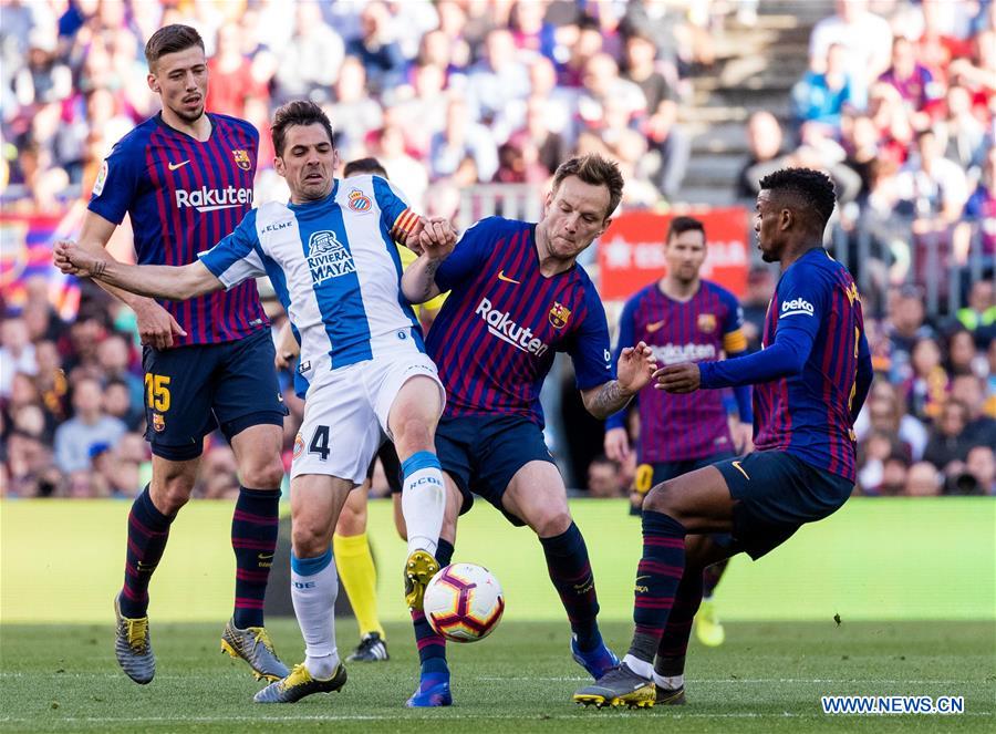 (SP)SPAIN-BARCELONA-SOCCER-SPANISH LEAGUE-BARCELONA VS ESPANYOL