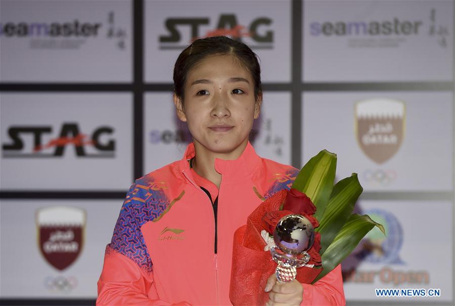 (SP)QATAR-DOHA-TABLE TENNIS-QATAR OPEN-WOMEN'S SINGLES-FINAL