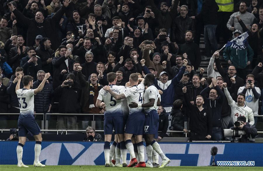 (SP)BRITAIN-LONDON-FOOTBALL-PREMIER LEAGUE-TOT HOTSPUR VS CRYSTAL PALACE