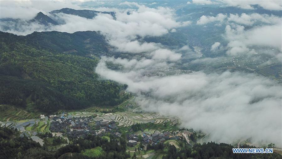 CHINA-GUIZHOU-LIPING-TERRACED FIELDS (CN)