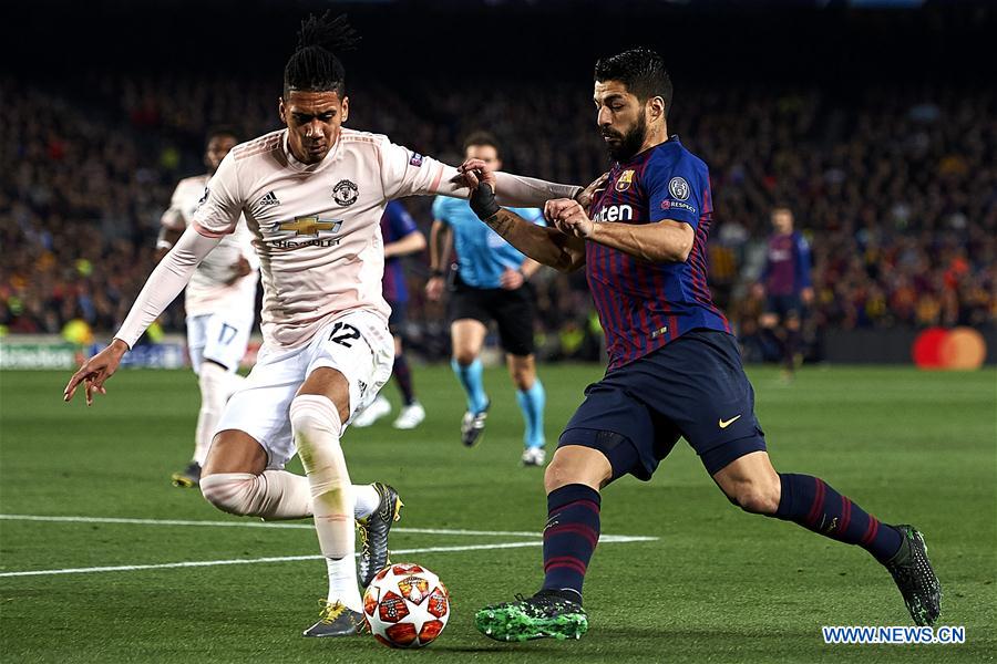 (SP)SPAIN-BARCELONA-SOCCER-UEFA CHAMPIONS LEAGUE-BARCELONA VS MANCHESTER UNITED